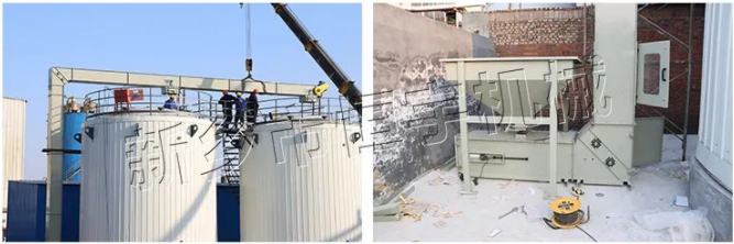 z型提升機(jī)客戶現(xiàn)場